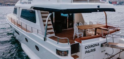 Constantine Yachts private yacht Bosphorus Istanbul