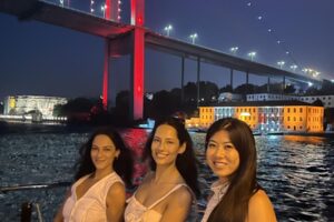 Bosphorus sunset yacht cruise Istanbul