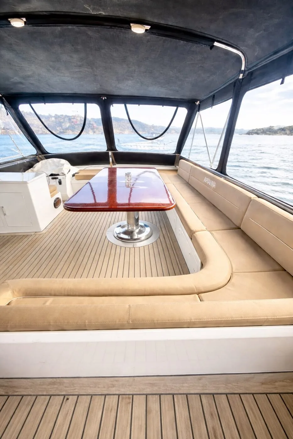 Foredeck sun pads