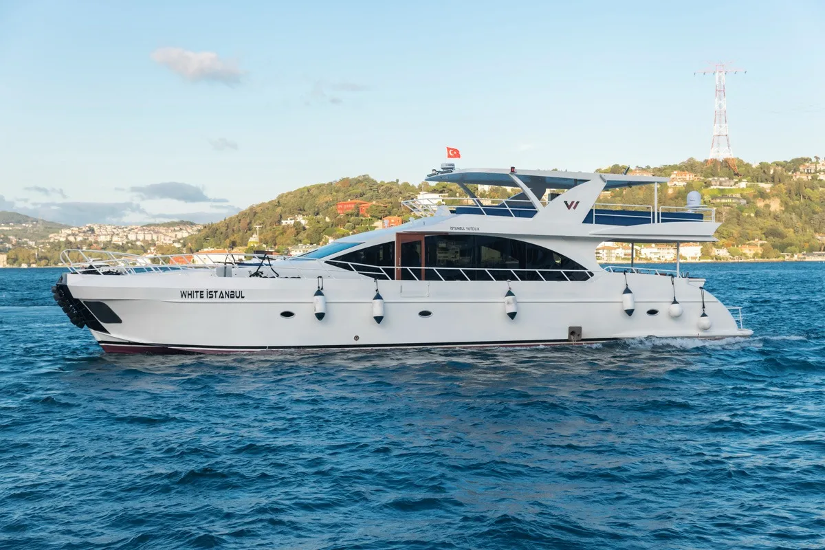 White Istanbul yacht Istanbul